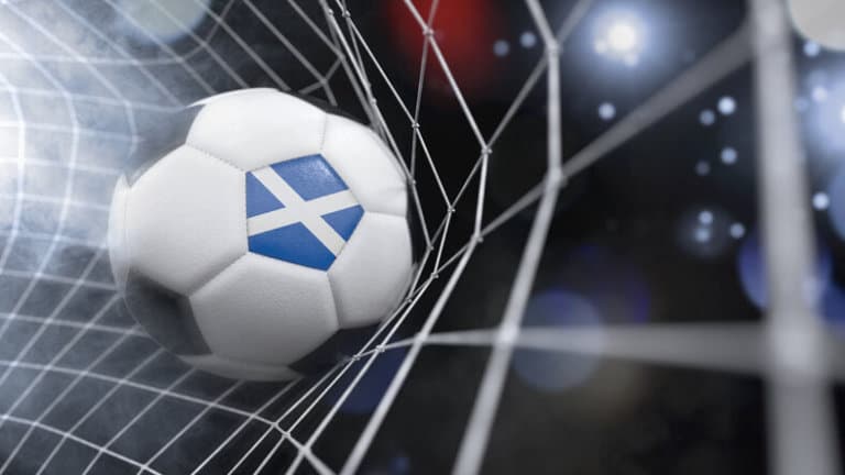 Football in Net